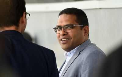 Sri Lanka's Minister of Tourism and Lands Harin Fernando in Dubai. AFP