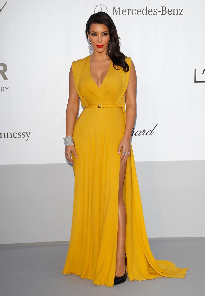 CAP D'ANTIBES, FRANCE - MAY 24:  Kim Kardashian arrives at the 2012 amfAR's Cinema Against AIDS during the 65th Annual Cannes Film Festival at Hotel Du Cap on May 24, 2012 in Cap D'Antibes, France.  (Photo by Andreas Rentz/Getty Images)