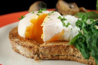 Poached eggs can be tricky to get right. iStockphoto