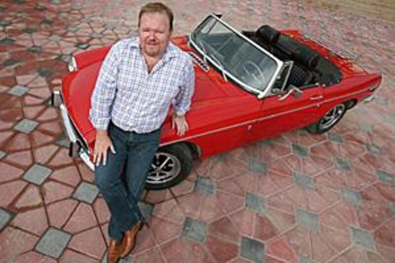 John Grover bought his piece of pure British heritage from an airline captain a couple of years ago, after chancing upon an advertisement for the car in Dubai, where he lives.
