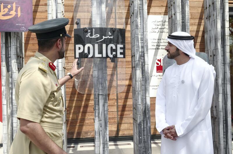 Sheikh Hamdan bin Mohammed bin Rashid Al Maktoum, Crown Prince of Dubai and Chairman of Dubai Executive Council, inaugurated a Dubai Smart Police Station, SPS. in the La Mer area of Dubai on October 3, 2018. The police station is the second SPS in the city following the opening of a branch in City Walk last September, the first-of-its-kind in the region and the world. Dubai Media Office / Wam