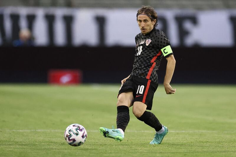 Luka Modric, 35, is still the heartbeat of the Croatia midfield. AFP