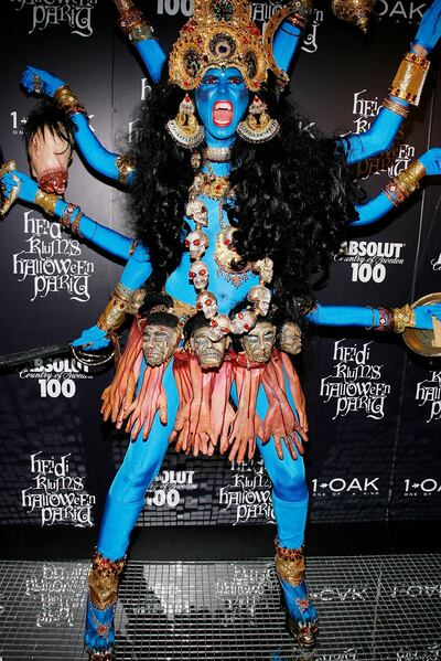 NEW YORK - OCTOBER 31:  Heidi Klum attends Heidi Klum's 9th annual Halloween party at 1 OAK on October 31, 2008 in New York City.  (Photo by Joe Kohen/WireImage/Getty Images)