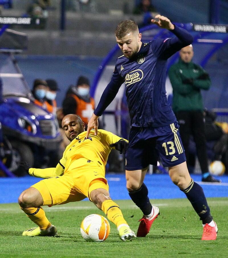 Stefan Ristovski - 7, Struggled a little after taking a knock from Moussa Sissoko, but put in a largely solid display, though he sometimes struggled when Lucas Moura got at him. Brilliant header to deny Tanguy Ndombele at the back post. Reuters