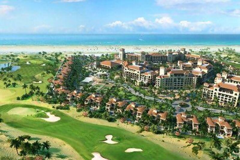 St Regis Saadiyat Island s scheduled to open on Sunday. Courtesy St. Regis Hotels