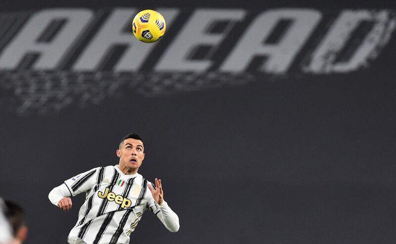 Juventus' Cristiano Ronaldo in action. Reuters