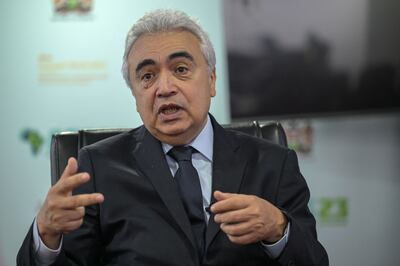 Fatih Birol, executive director of the International Energy Agency, at the Africa Climate Summit 2023. AFP