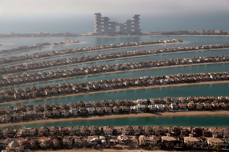 The past two years have \seen a rush of foreign investors looking to buy new property in places such as Palm Jumeirah, where prices have risen significantly. AP Photo / Kamran Jebreili