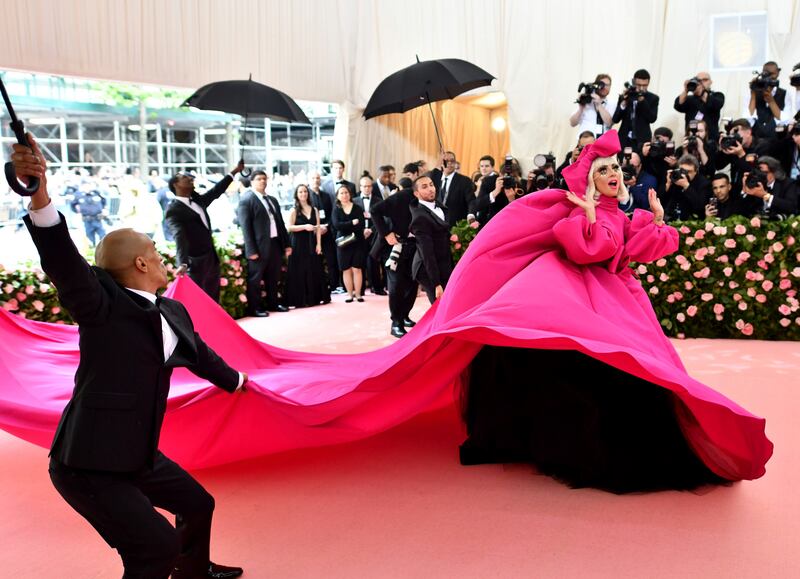 Lady Gaga attends The Metropolitan Museum of Art's Costume Institute benefit gala, celebrating the opening of the Camp: Notes on Fashion exhibition in New York. AP Photo