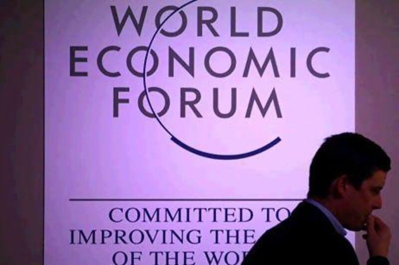 The Davos forum has been criticised as a self-congratulatory social event for the rich business and political elite. Christian Hartmann / Reuters