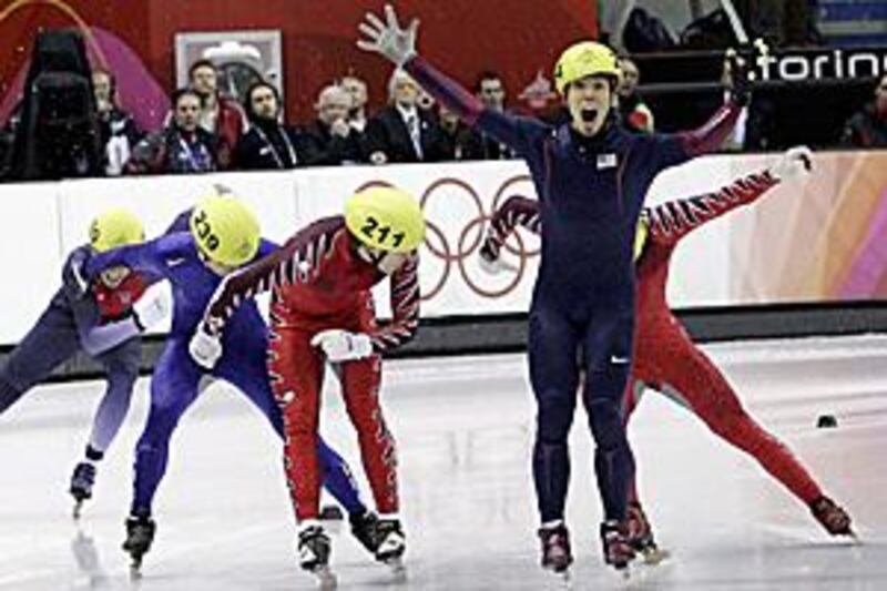 Apolo Ohno, right, has set his sights on the 2010 Vancouver Winter Olympics rather than any lucrative acting deal in Hollywood.