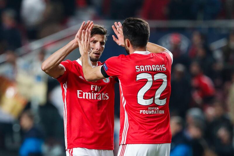 Ruben Dias. Among all the recent reports of clubs “keeping tabs” on certain players, Manchester City and Ruben Dias have featured prominently. The Benfica centre-back has emerged as one of Europe’s most prized assets in that position, a commanding and cultured defender despite being only 22. At Benfica, the Portugal international is seen as the future of the club. Clearly, City have a weakness in the centre of defence, while Dias more than fits the criteria to plug that. When asked this weekend in Dubai about City's plans is January, chief executive Ferran Soriano gave little away. However, make no mistake: City have both the pulling power and finances to tempt Dias and his club. AP Photo