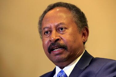 Sudan's Prime Minister Abdalla Hamdok speaks during a Reuters interview in Khartoum, Sudan, on August 24, 2019. 