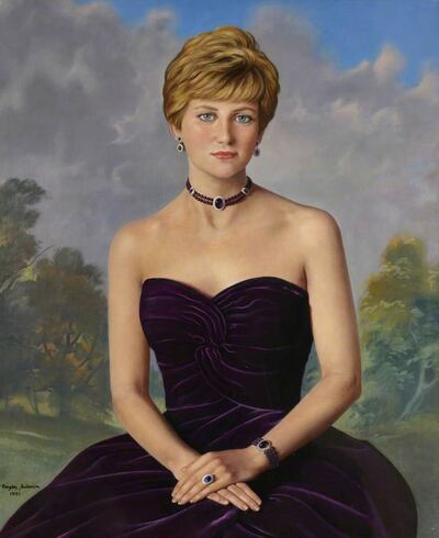 Diana (1961–1997), Princess of Wales by Douglas Hardinge Anderson. Photo: The Royal Marsden NHS Foundation Trust