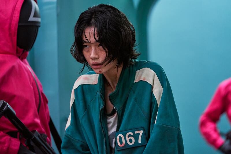 Jung HoYeon plays a North Korean defector in the series.
