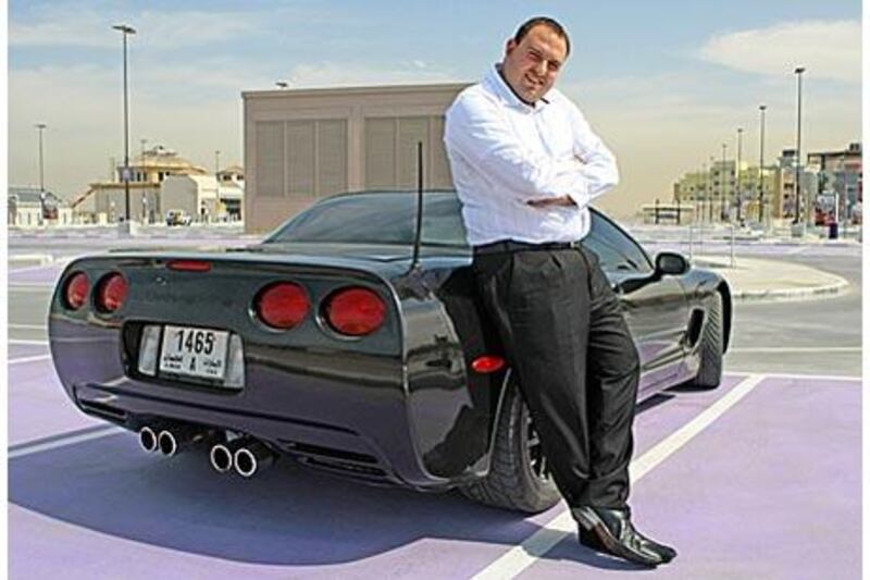 Elie Deeb is the president of Corvette Arabia with his "Black Knight" 1999 Corvette. Among his collection is the 1988 Z4 Corvette he learnt to drive in.