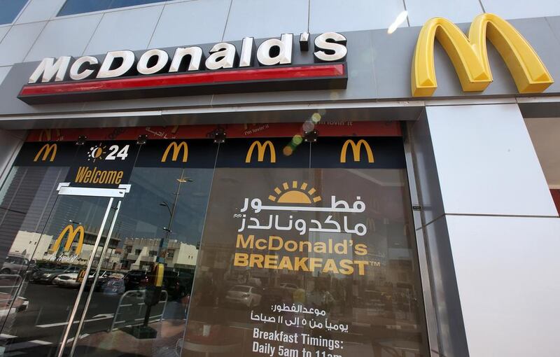 Omnicom Media Group, whose clients include McDonald’s, hopes to save as much as 8 per cent on its payroll costs when between 20 and 30 positions are initially transferred to Beirut next year. Pawan Singh / The National