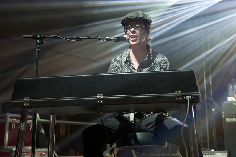 Ben Folds performs during last summer’s Bonnaroo Music & Arts Festival in Tennessee. The artist showcases his classical skill in his latest album. Erika Goldring / WireImage