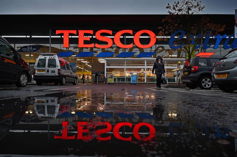 Tesco, the UK’s largest supermarket chain, will report its first-half results this week. Getty Images