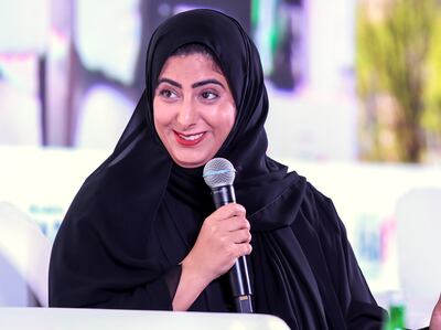 Sheikha Shamma bint Sultan, president and chief executive of the UAE Independent Climate Change Accelerators (UICCA). Victor Besa / The National