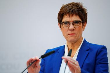 Annegret Kramp-Karrenbauer announced she would give up the CDU party chair, ushering in a succession struggle. Reuters