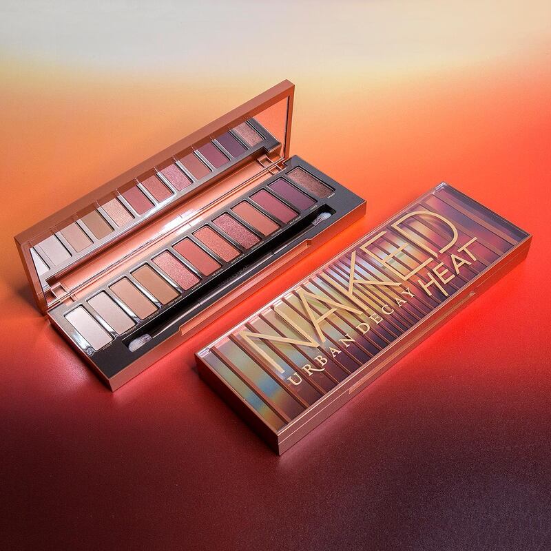 The Heat palette is Urban Decay's latest release in the Naked palette series. Courtesy Urban Decay