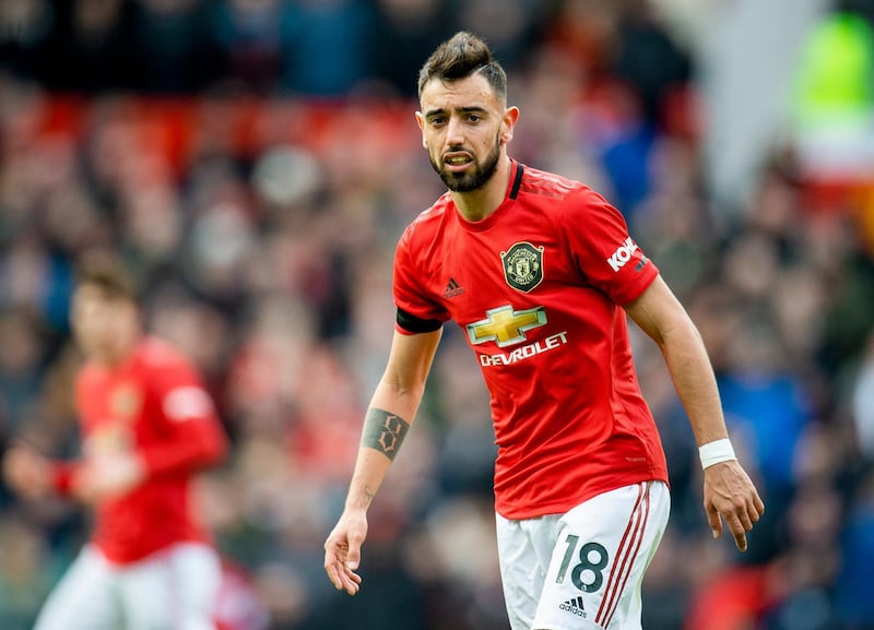 Centre midfield: Bruno Fernandes (Manchester United) – Opened his United account, played a part in two more goals against Watford and looked like a terrific signing. EPA