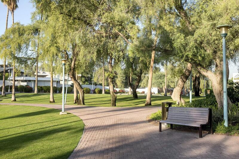 DUBAI, UNITED ARAB EMIRATES. 13 DECEMBER 2018. Feature on Dubai Parks. Mushrif Park. (Photo: Antonie Robertson/The National) Journalist: Melinda Healy. Section: Weekend.