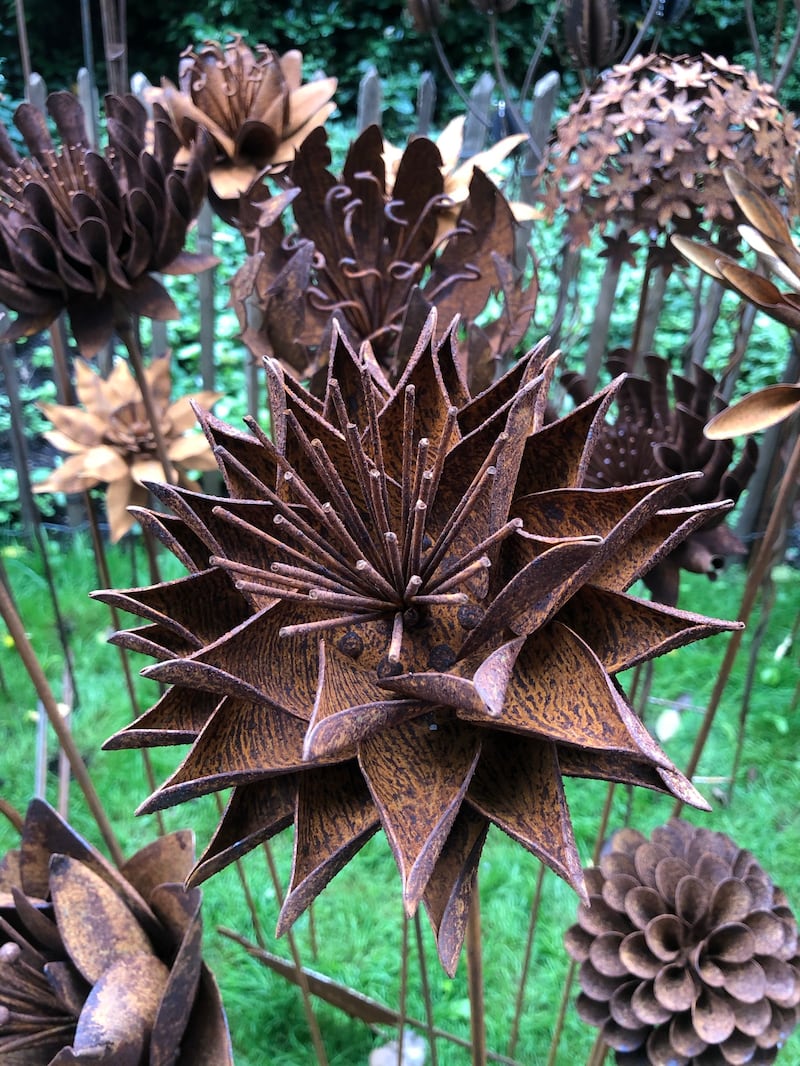 Ironwork florals by Tom Critchley