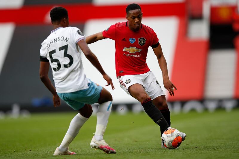 Anthony Martial 6. Started well, set up Greenwood’s goal, but United’s attack isn’t clicking like it was. AP