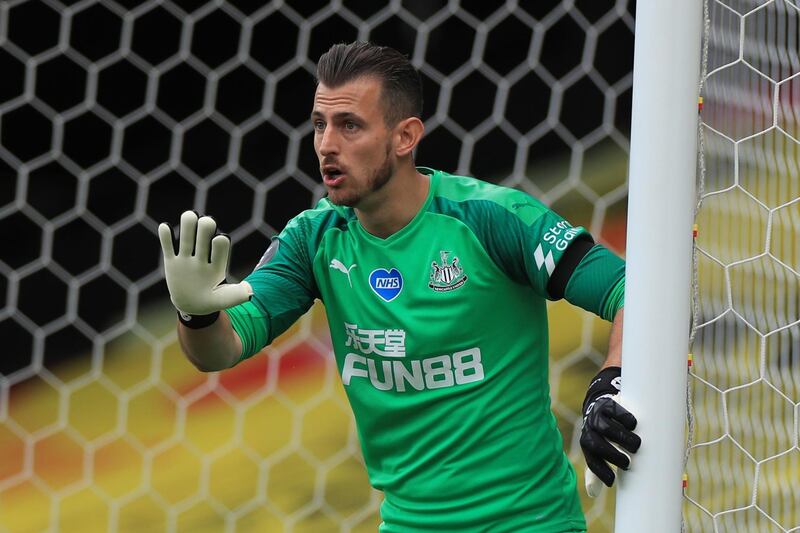 NEWCASTLE RATINGS: Martin Dubravka - 7: Got close to both penalties hit pretty much down the middle but beaten by power. Good handling from crosses throughout. AFP