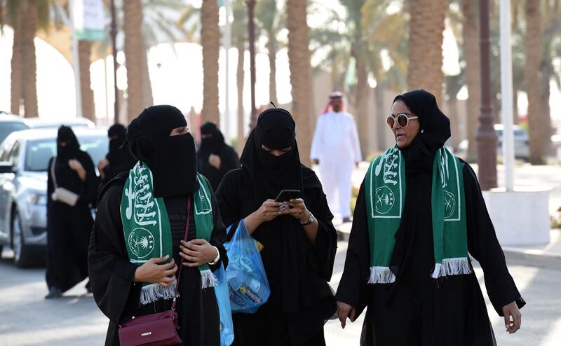 Saudi Arabia’s government has introduced a number of training schemes and reforms to boost women's rights and job prospects. AFP