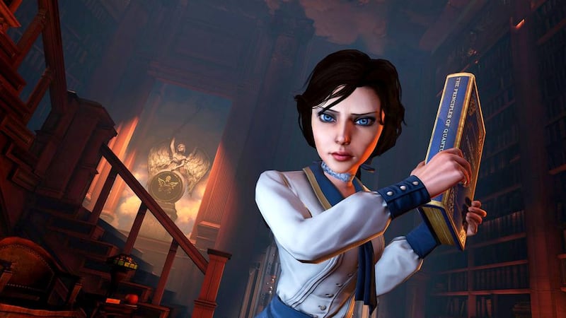 The character Elizabeth, in the video game BioShock Infinite. AP Photo /2K Games / Irrational Games