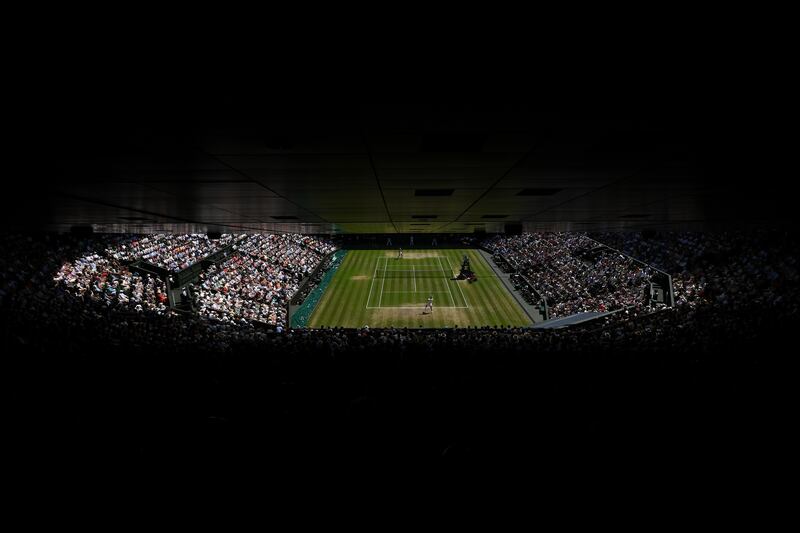 A general view of Centre Court. Getty