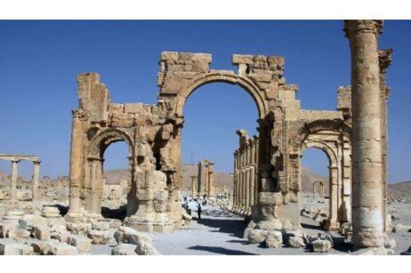 Palmyra, Syria. AFP