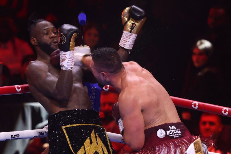 American star Deontay Wilder lost to New Zealand's Joseph Parker by unanimous decision. AFP