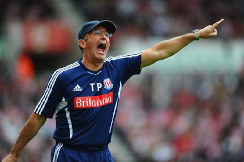 Tony Pulis, who took charge of Stoke City in 2006, led the club to their FA Cup final. Laurence Griffiths / Getty Images