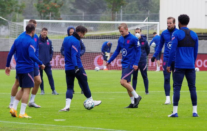 England squad during training. Reuters