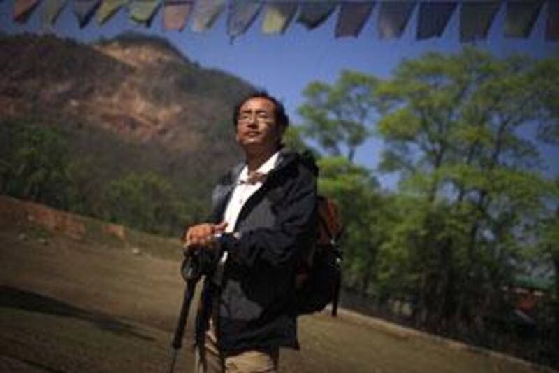 Binod Rai leads hikes in remote parts of Nepal.