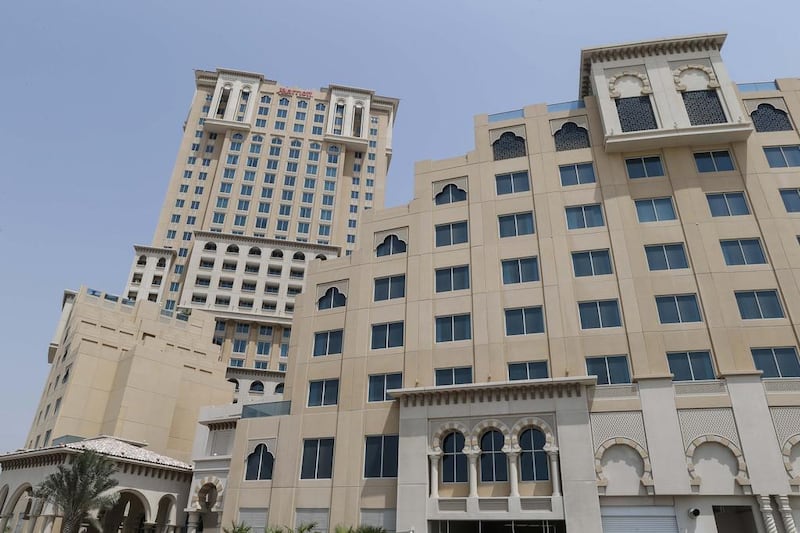 The Marriott Executive Apartments in Al Jadaf. Antonie Robertson / The National