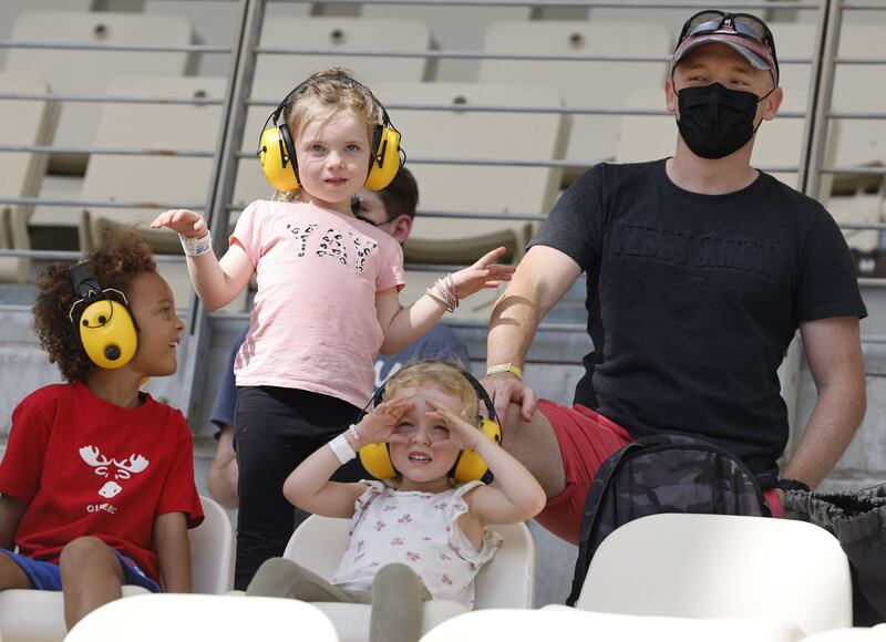 Family Friday at the Abu Dhabi Formula One Grand Prix has become increasingly popular over the past seven years. Photo: Yas Marina Circuit