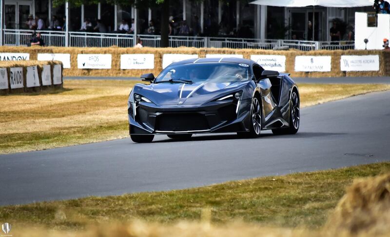 The Fenyr SuperSport at Goodwood Festival of Speed. W Motors