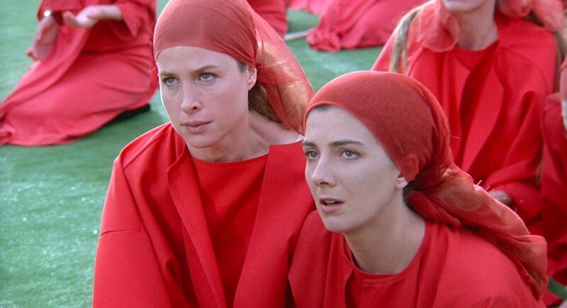 Revisit the 1990 film adaptation of Margaret Attwood's novel, 'The Handmaid's Tale', on OSN Engima this Thursday. Courtesy Cinecom Pictures