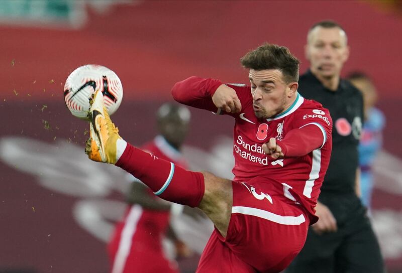SUBS: Xherdan Shaqiri - 7: On for Jones and very lively. Magnificent slide-rule pass to set up Jota’s winning goal. It looked like his Anfield career was over this summer but a splendid option off the bench. EPA