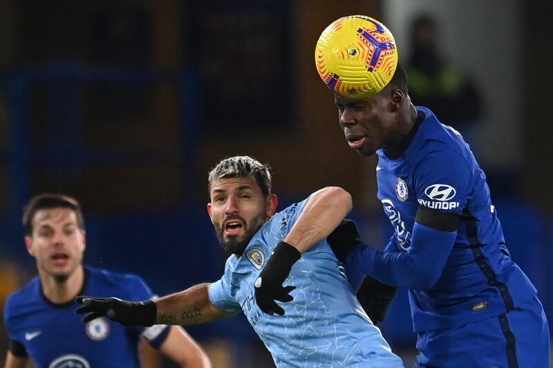 Kurt Zouma, 5 - Another Chelsea defender who couldn’t live with the verve of City’s front three and it was a harsh reality check for a defender who has grown into his role at Stamford Bridge. AFP