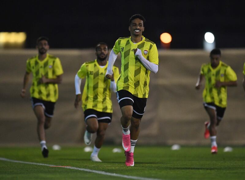 Al-Abyad begins his training sessions at Al Wasl Stadium