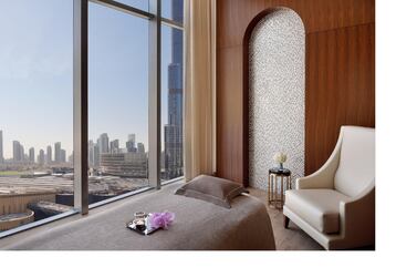 Spas in Dubai have been allowed to resume services starting July 4. Courtesy of The Spa at Address Boulevard