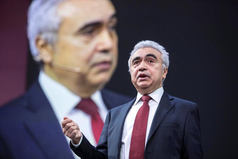 Fatih Birol, Executive Director of the International Energy Agency, speaks at Equinor's Autumn conference in Oslo, Norway November 26, 2019. Ole Berg-Rusten/NTB Scanpix/via REUTERS   ATTENTION EDITORS - THIS IMAGE WAS PROVIDED BY A THIRD PARTY. NORWAY OUT. NO COMMERCIAL OR EDITORIAL SALES IN NORWAY.