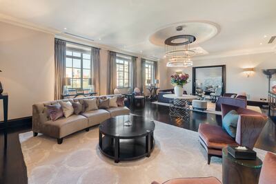The £18 million duplex is set over two floors. Photo: Beauchamp Estates