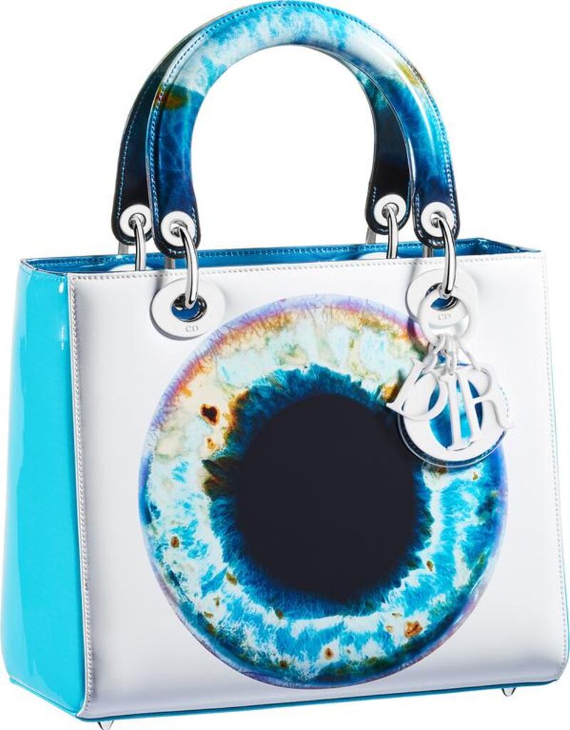 Marc Quinn’s bag design for Lady Dior. Courtesy of Dior